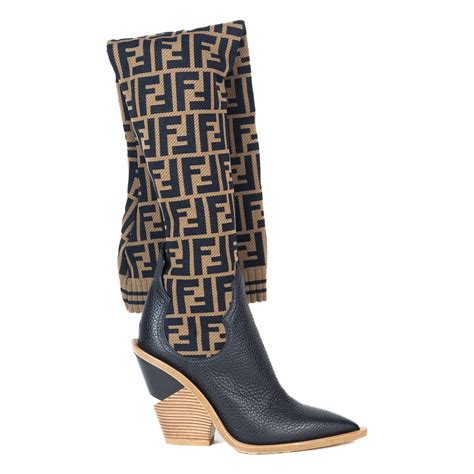 fendi sock boots replica|fendi knee high sock boots.